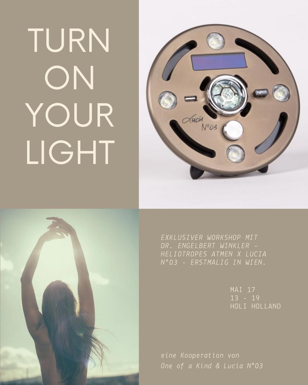 turn on your light